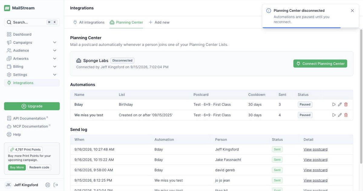 Connect Planning Center